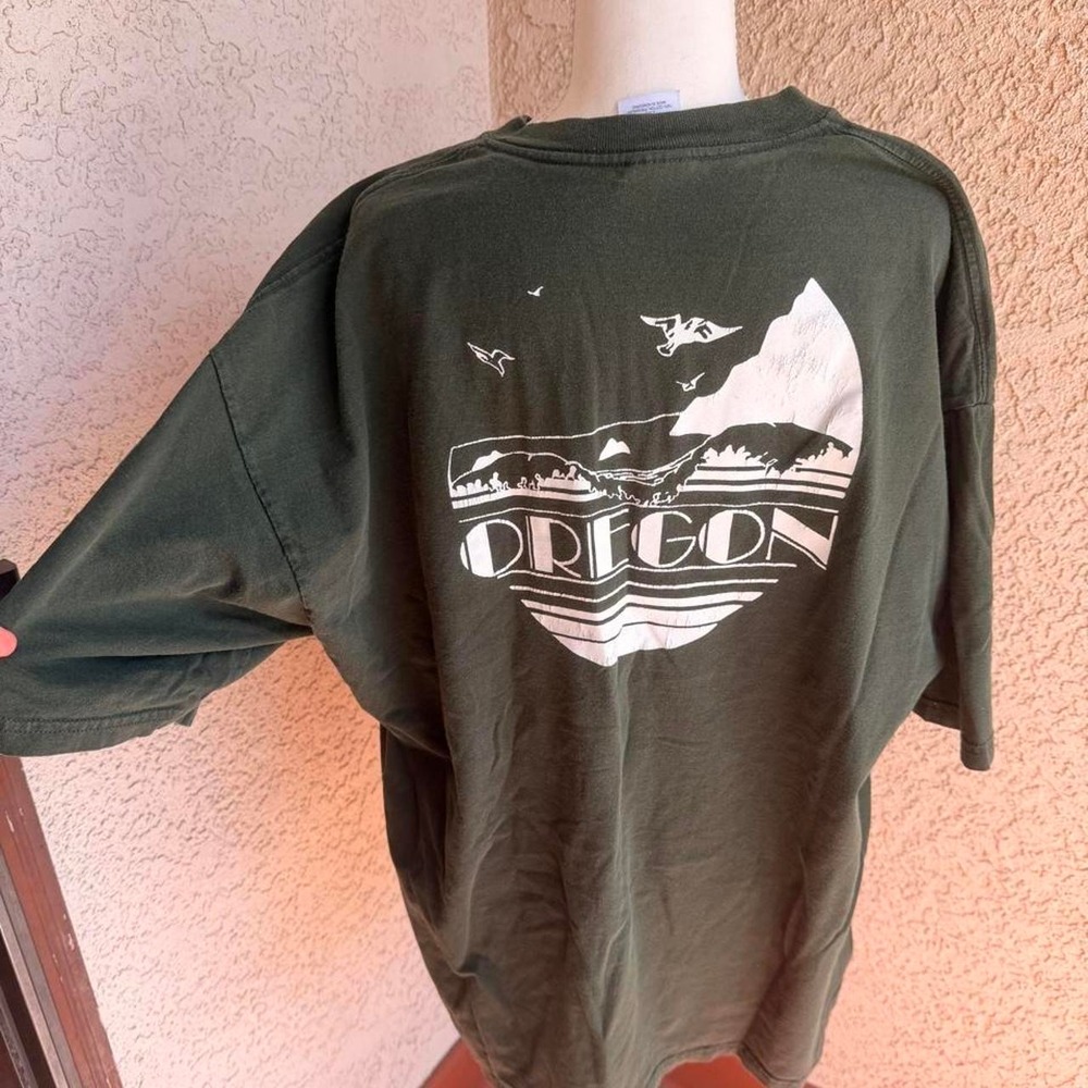 Oregon green cotton t-shirt